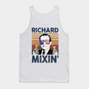 Richard Mixin’ US Drinking 4th Of July Vintage Shirt Independence Day American T-Shirt Tank Top